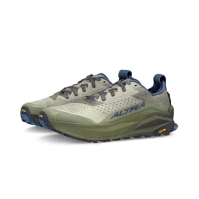 Altra Men's Olympus 6 Taupe Left & Right