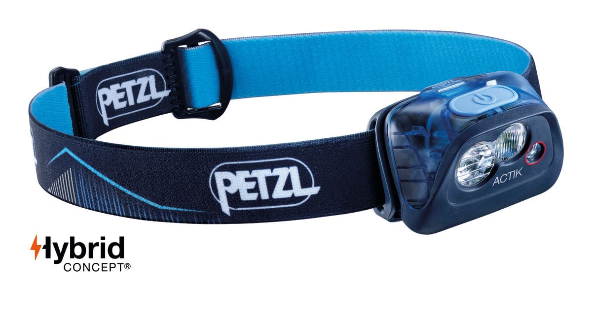 Petzl Actik Headlamp Blue