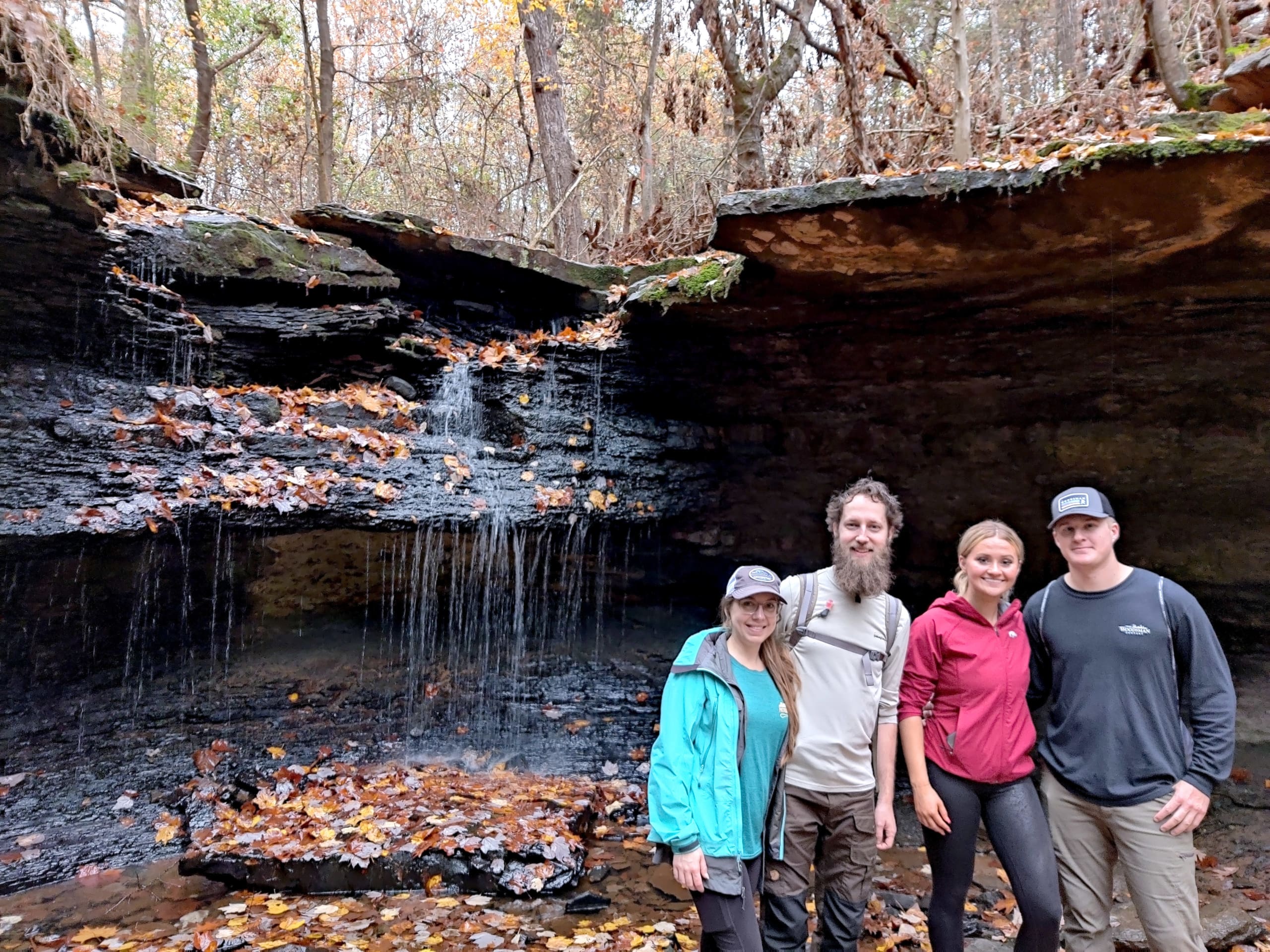 Woodsman Crew at McWater Falls Lake Alma