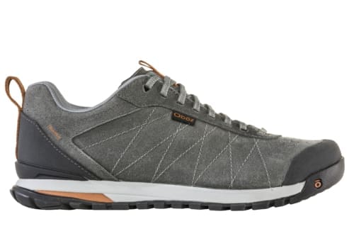 Oboz Menz Bozeman Leather Charcoal Outside