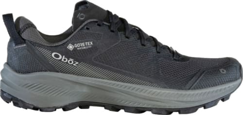 Oboz Men Katabatic LT Low GTX Black Sea Outside
