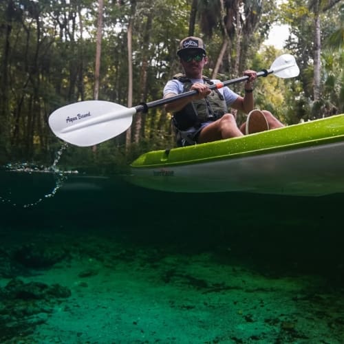 Manta Ray Hybrid 2-Piece Posi-Lok Kayak Paddle 2023