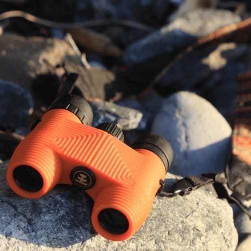 Nocs Provisions Standard Issue Waterproof Binoculars 10X25 Sunset Orange