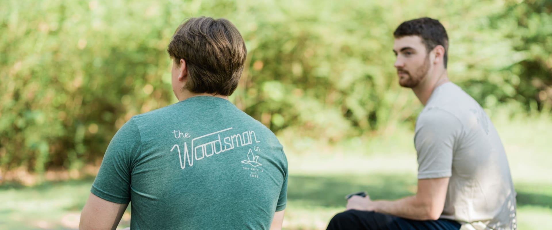 Woodsman T Website Banner Woodsman T Shirt Spring Style