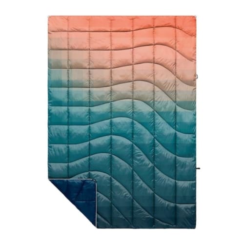 Rumpl NanoLoft Puffy Blanket - Patina Pixel Fade