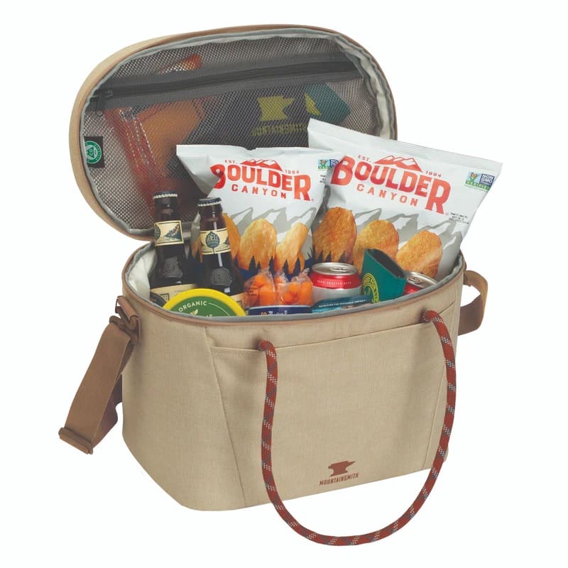 Mountainsmith Cooler Cube with food packed