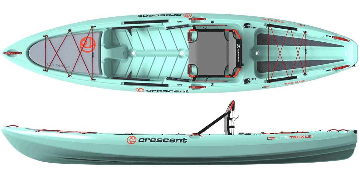 Crescent Kayaks LiteTackle Seafoam