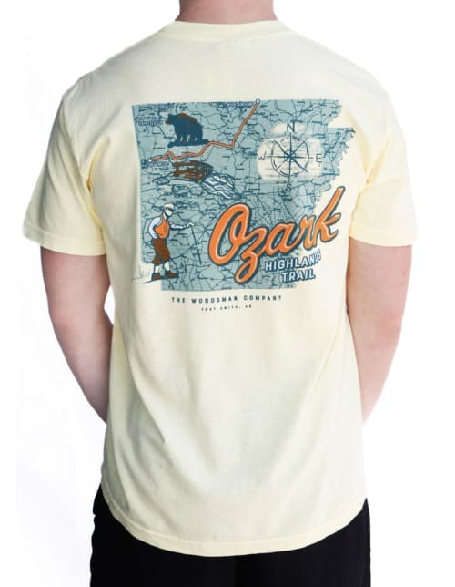 Men's Ozark Trail Graphic Short Sleeve Tee in Banana