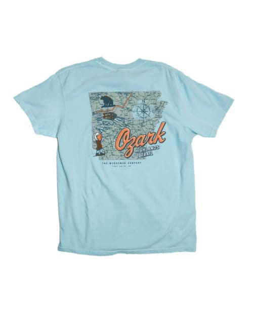 Men's Ozark Trail Graphic Short Sleeve Tee in Chalky Mint