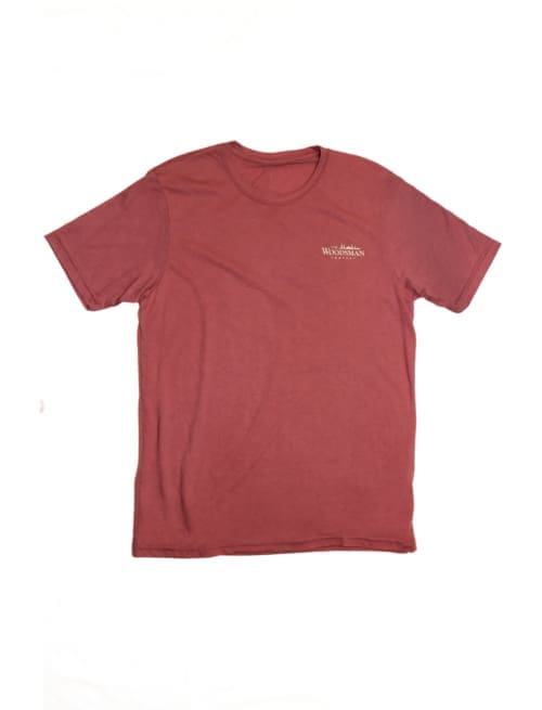 Men's Retro Bear Graphic Short Sleeve Tee in Smoked Paprika