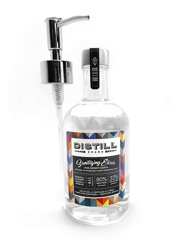 Distill Brand Sanitizing Elixir single bottle