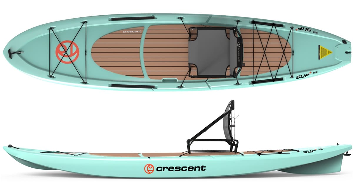 Crescent SUP Paddleboard Seafoam