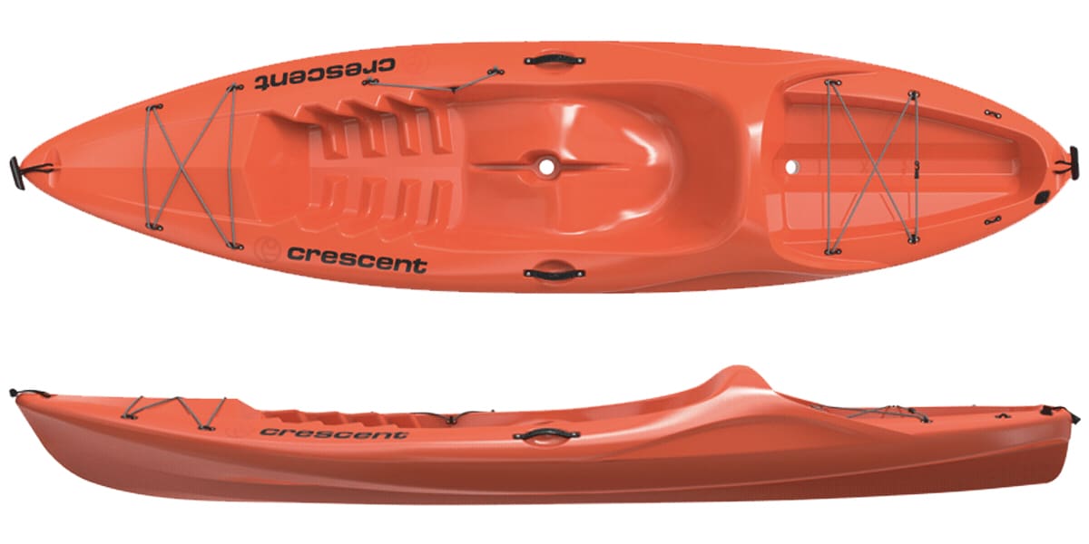 Crescent Kayaks Splashback Tangerine